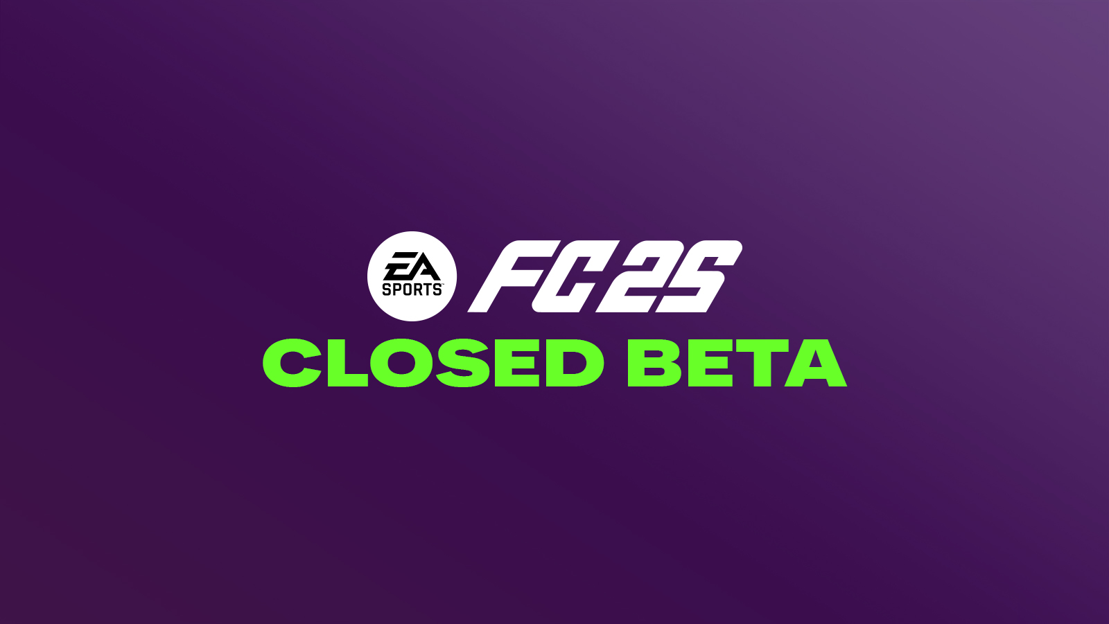 FC 25 Beta