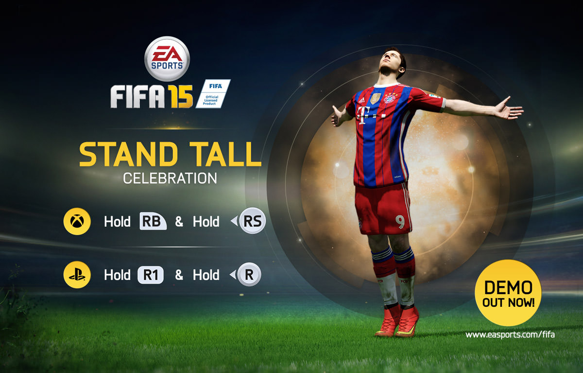 FIFA 15 Celebration - Stand Tall