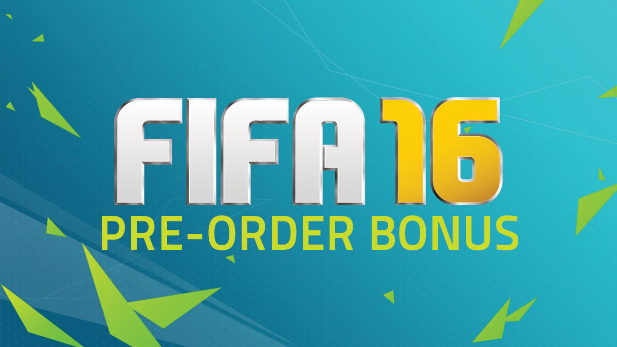 FIFA 16 Pre-order