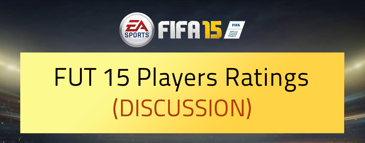 FUT 15 Ratings Players