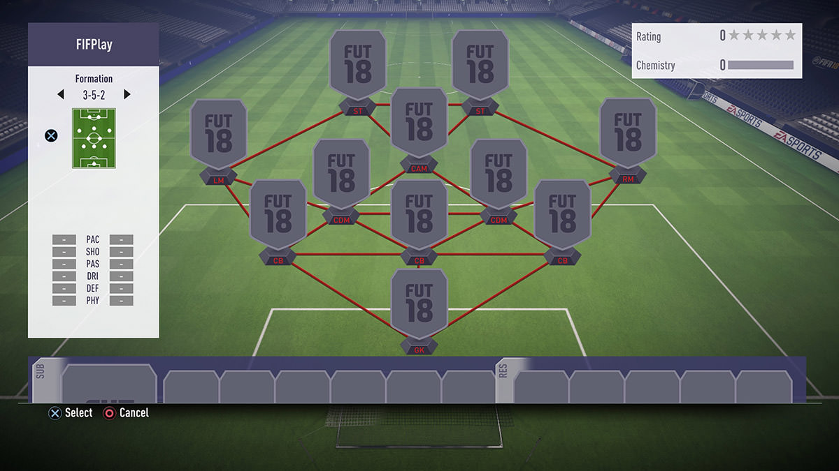 3 5 2 Formation Fifa 18 Fifplay