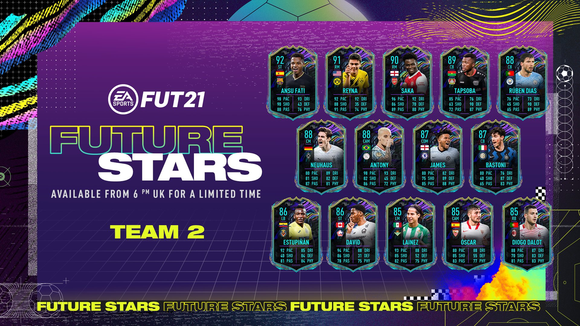 Evento Destaques para FIFA 21 Ultimate Team (Promo Headliners)