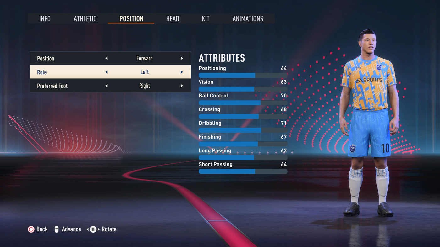 New Traits in Fifa 23 - It's possible to enable them in a player