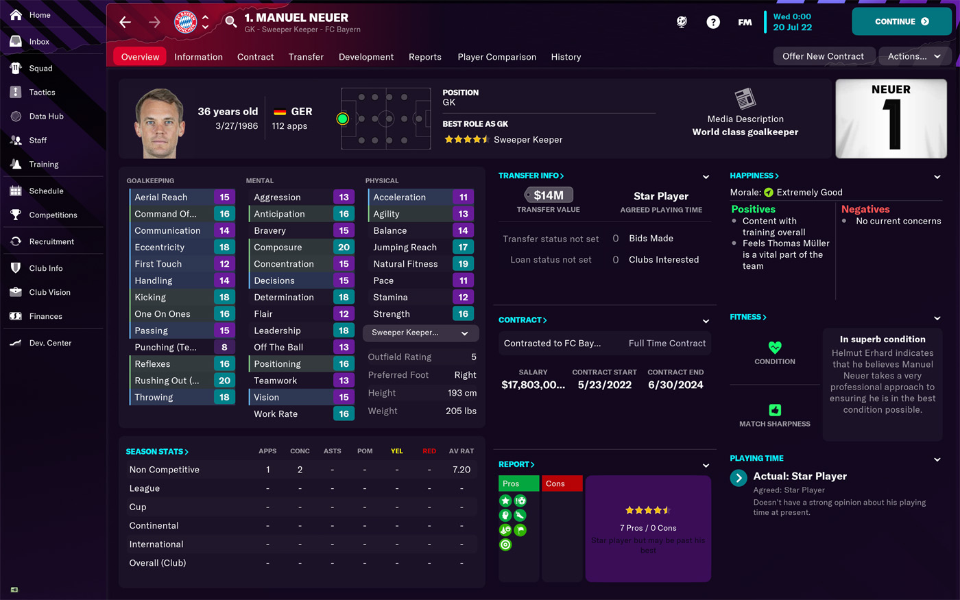 Football Manager 2023 Player Attributes FIFPlay