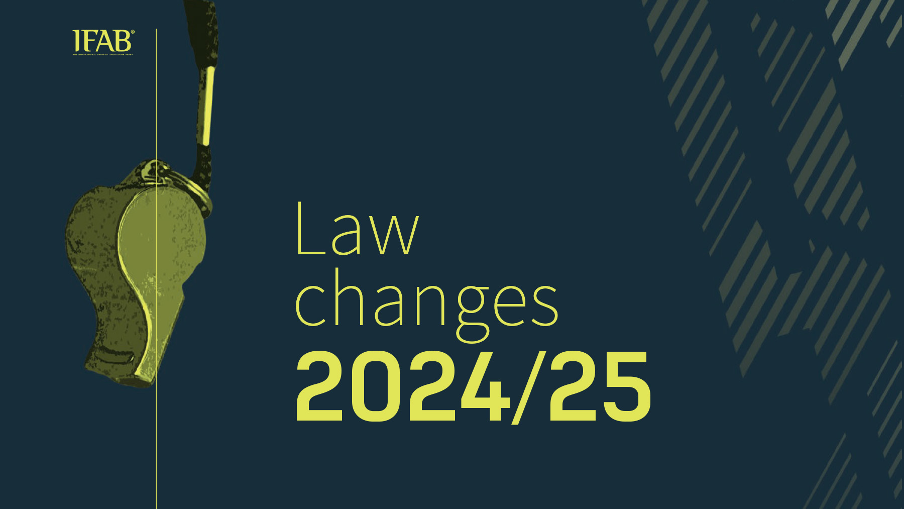 Laws of the Game 2024/25 – Changes and Updates